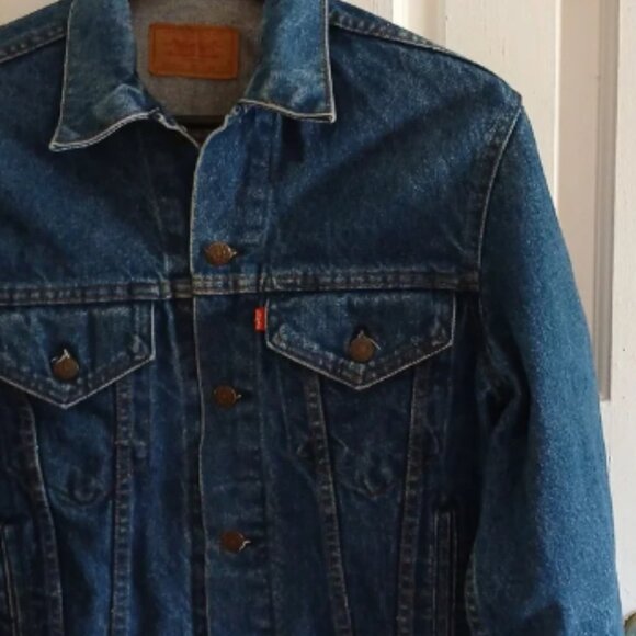 Levi's Blue Denim Jacket for Men.New No Tag. - Picture 4 of 7